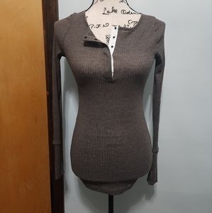 NWT Haute Hippe Henley Top